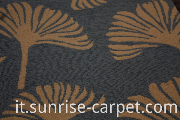 Dyeable Acrylic Hand Hooked Carpet Rug